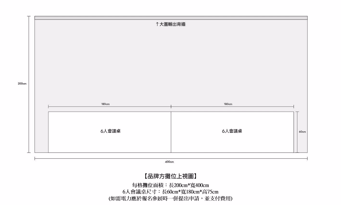 2品牌方攤位上視圖